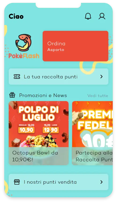 Screenshot of a customised Xmenu app for PokeRestaurant