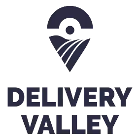 Delivery Valley decoration logo