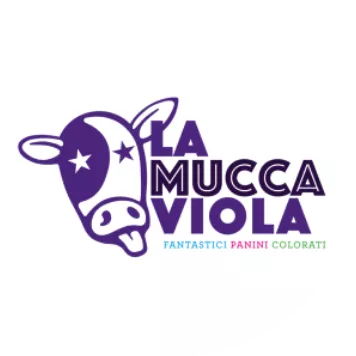 Mucca Viola decoration logo