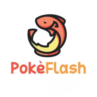 Poke Flash decoration logo