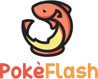 Poke Flash decoration logo