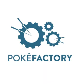 Poke Factory decoration logo