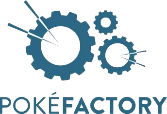 Poke Factory decoration logo